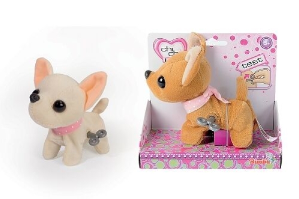 CHI CHI Love Sweet Snappy Hund ca. 13 cm zum Aufziehen